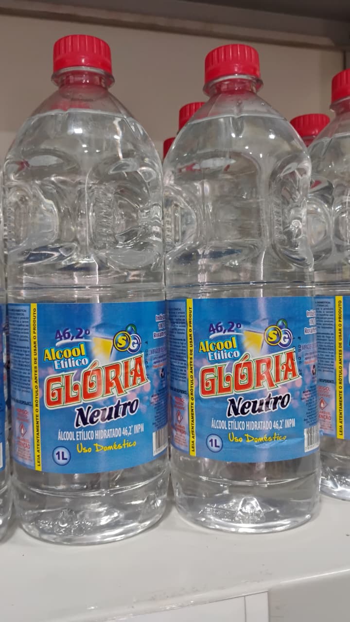 HOSP0597 - ALCOOL ETILICO HIDRATADO LÍQUIDO 70% 1L